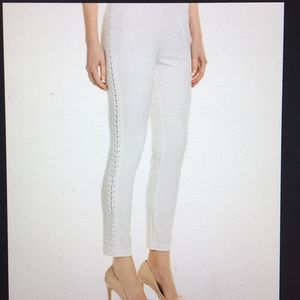 Brand new Lysse’ stretch white ankle pants medium
